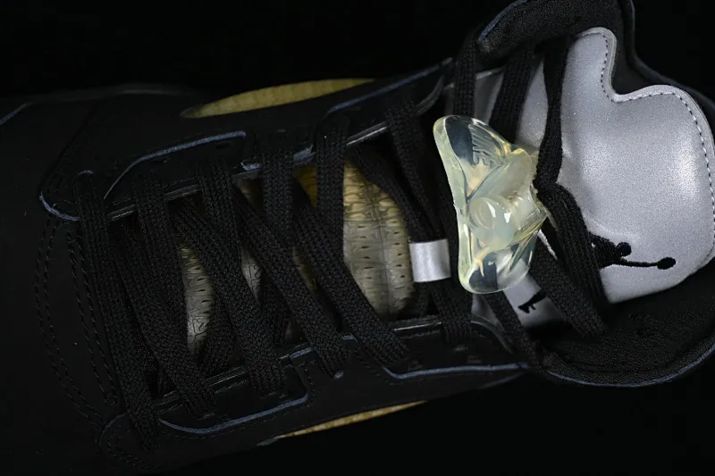 All categories Air Jordan Jordan series basketball shoes Air Jordan 5 pure original version A Ma Maniér x Air Jordan 5 Low AJ5 Joe 5 joint model suede black FD1330-001
